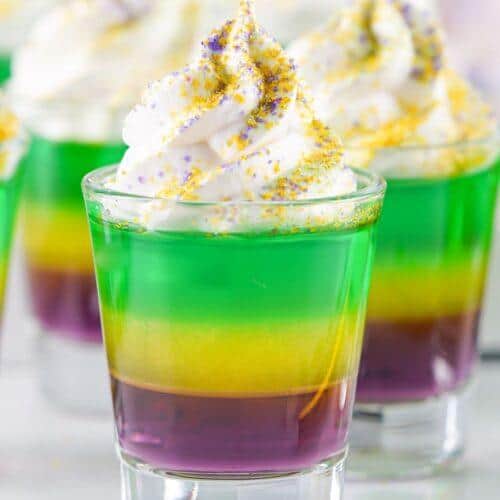 Mardi Gras Jello Shots Feature