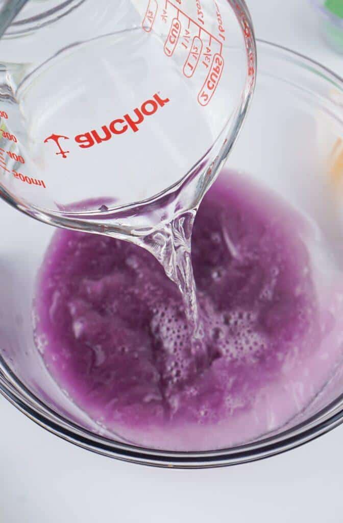 Mix Grape Jello with Vodka