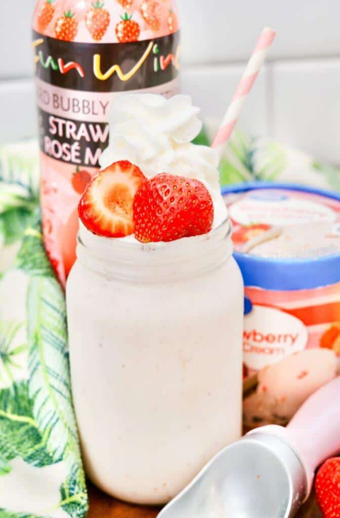 Strawberry Rose Shake