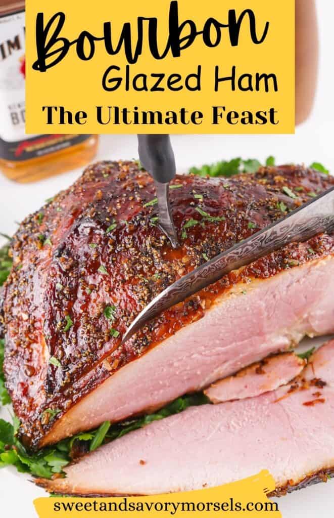 Bourbon Glazed Ham Pin