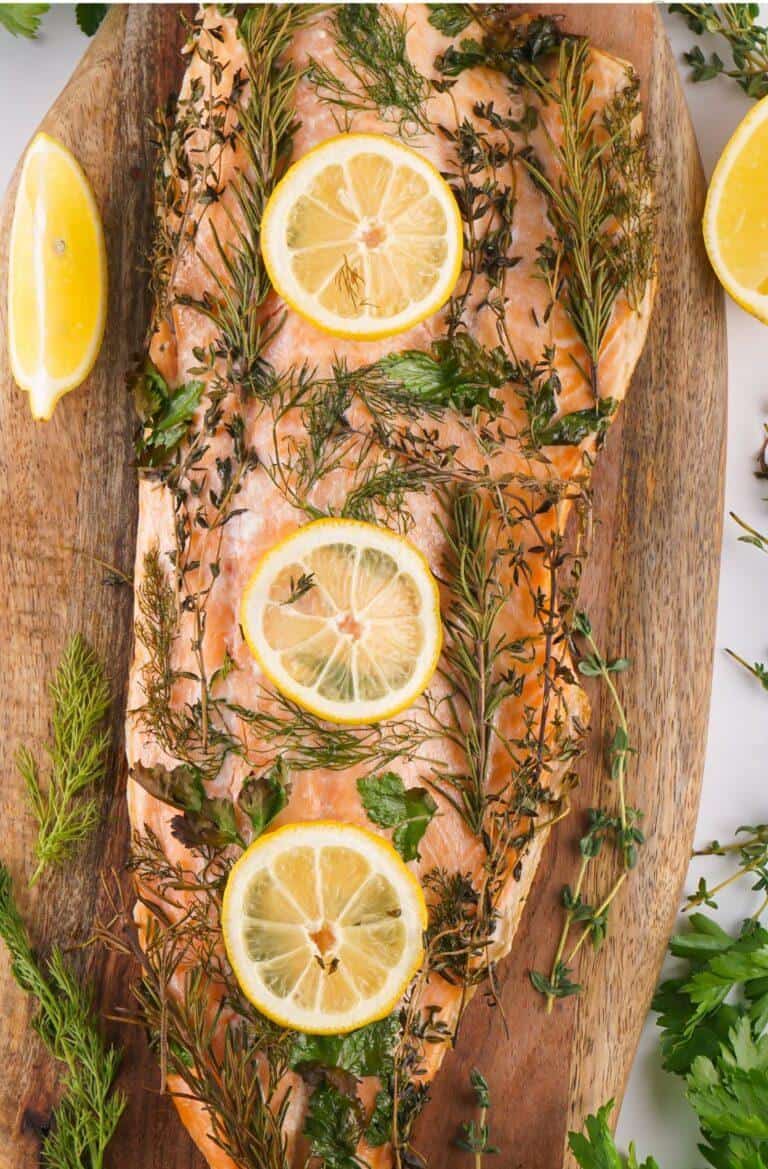 Feature Herb Roasted Salmon
