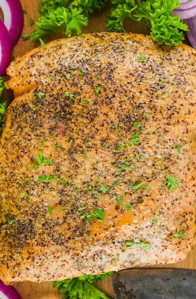 SMOKED TEXAS STYLE TURKEY BREAST 7 Bake Until Internal is 160