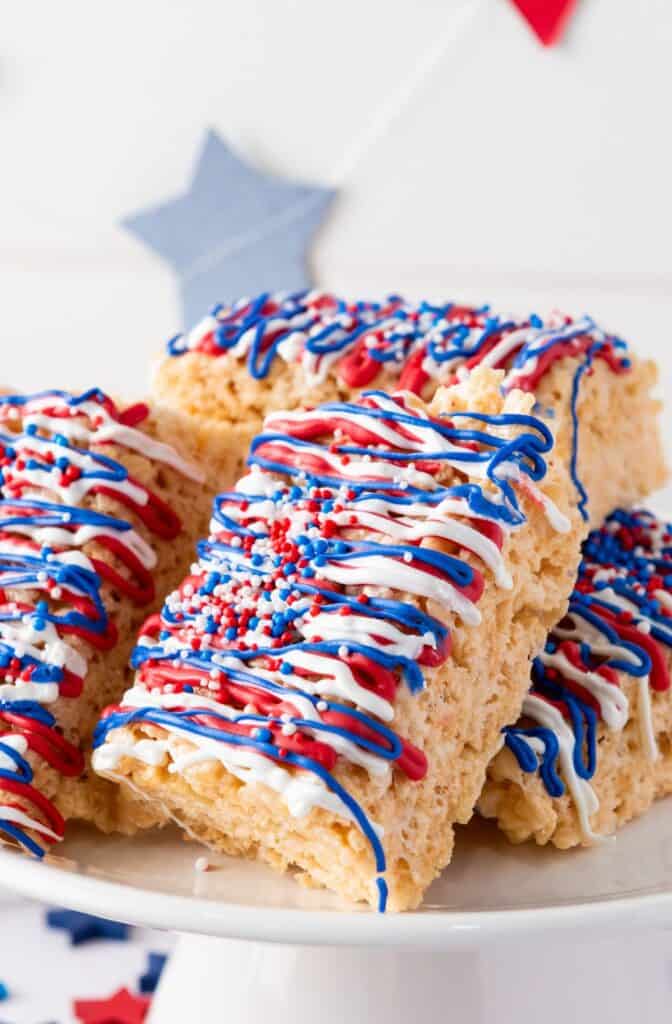 Independence Day Rice Krispie Treats-3