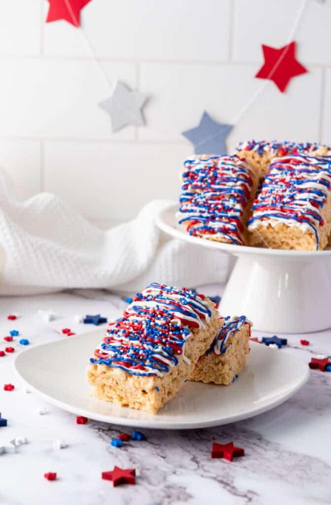 Independence Day Rice Krispie Treats-4