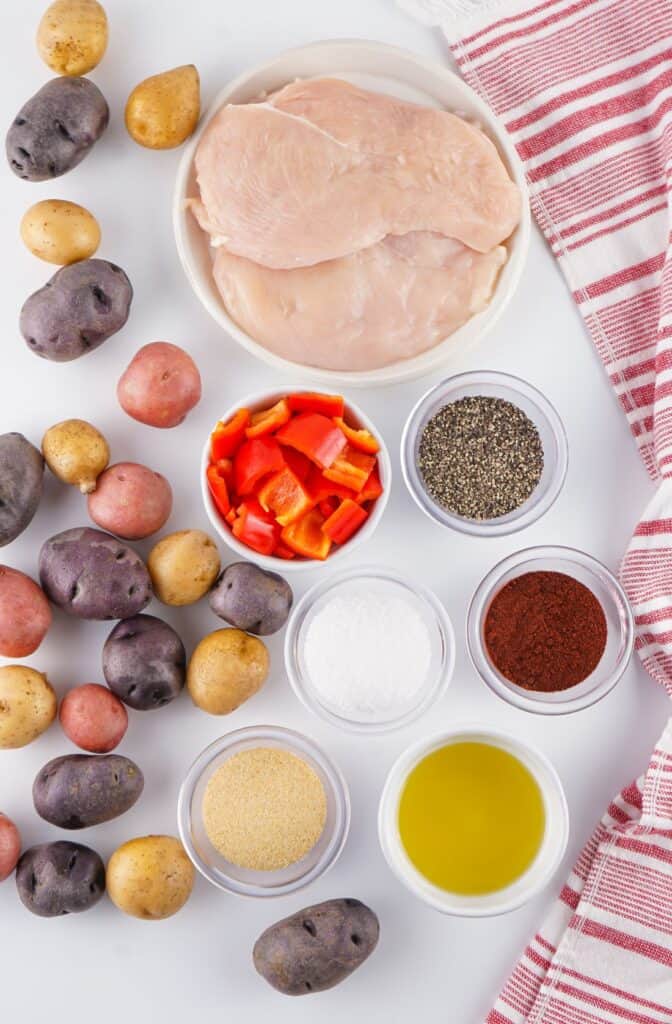 Chicken Pan Bake Ingredients