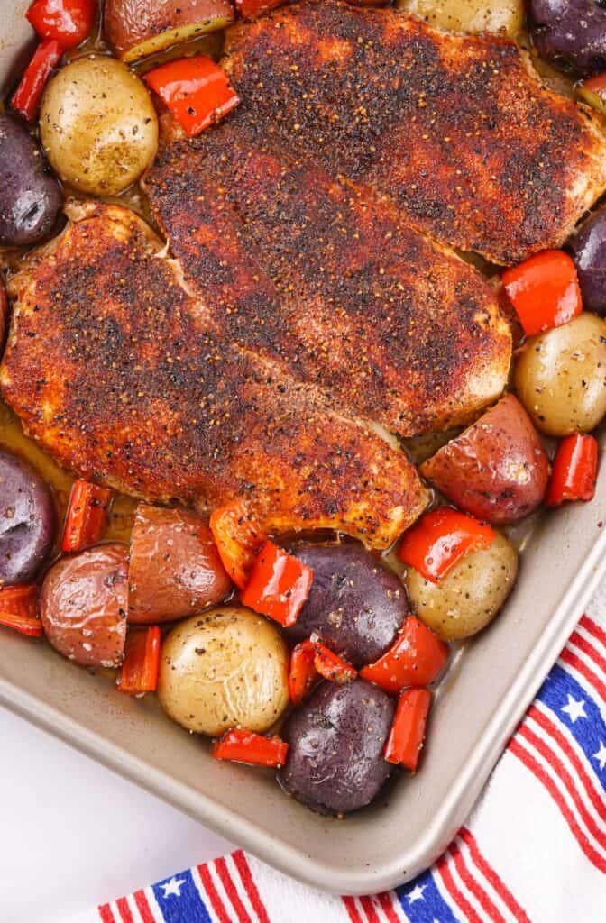 Chicken Sheet Pan Bake