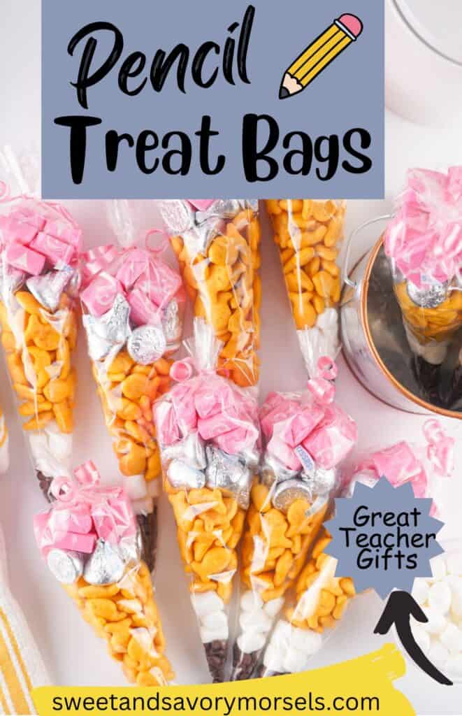 PENCIL TREAT BAGS 1 Pencil Treat Bags