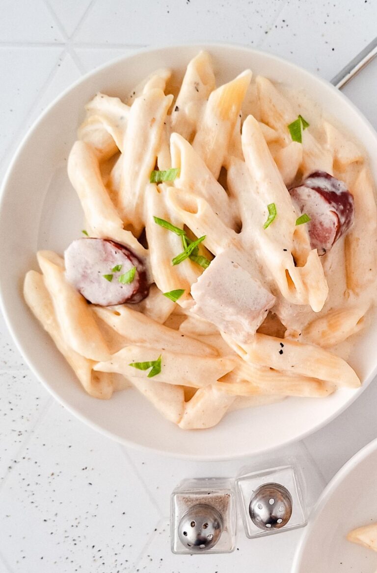 Slow Cooker Cajun Chicken Alfredo