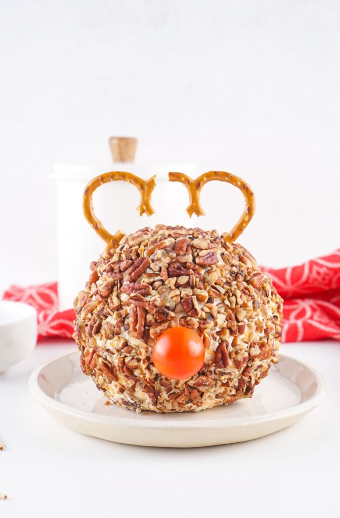 FESTIVE RUDOLPH CHEESEBALL 12 Festive Rudolph Cheeseball