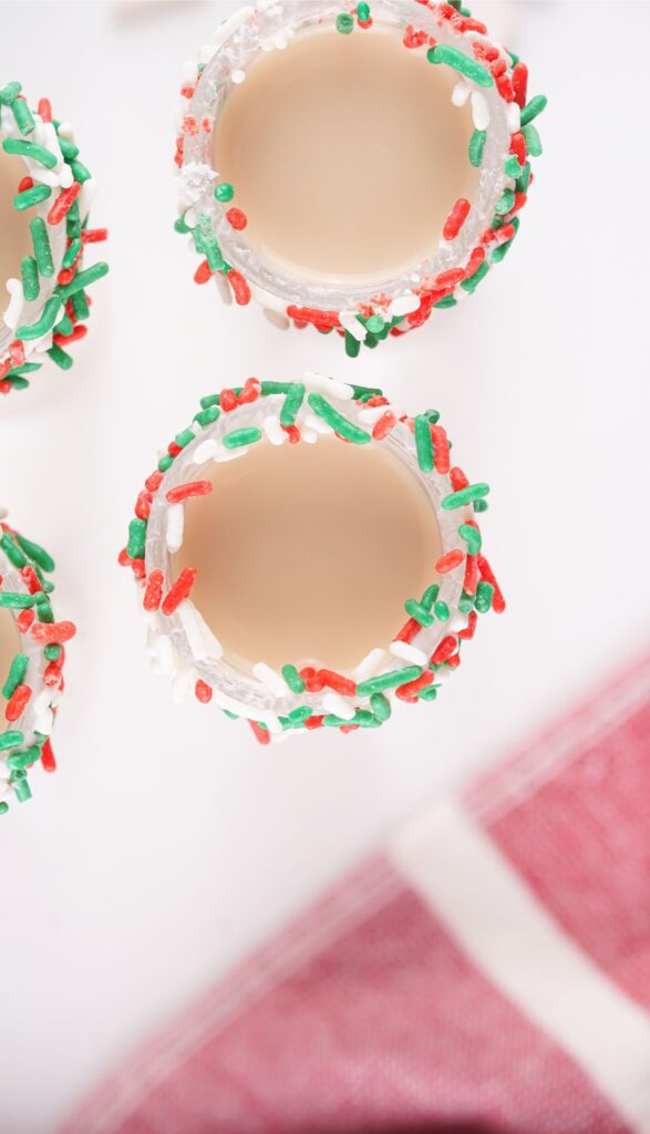 FESTIVE CHRISTMAS SUGAR COOKIE SHOT 11 Christmas Sugar Cookie Shot