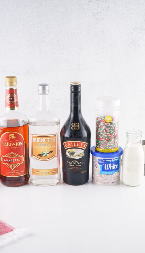 FESTIVE CHRISTMAS SUGAR COOKIE SHOT 2 Christmas Sugar Cookie Shot Ingredients