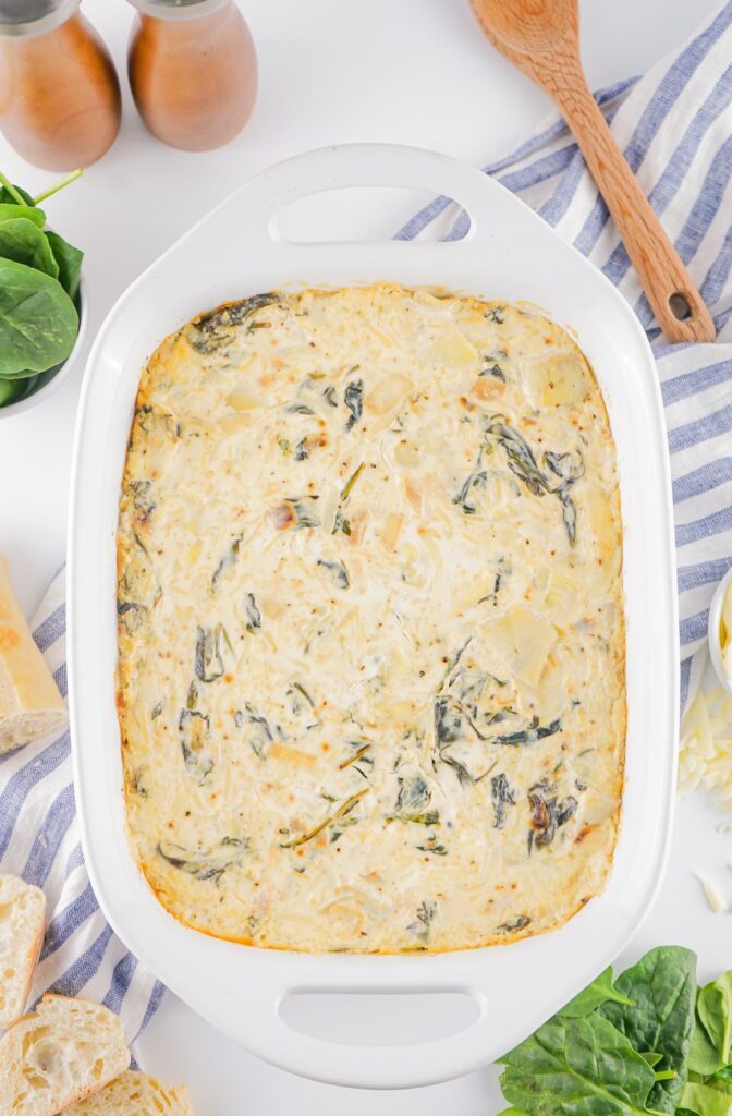 SPINACH ARTICHOKE DIP 12 Spinach Artichoke Dip