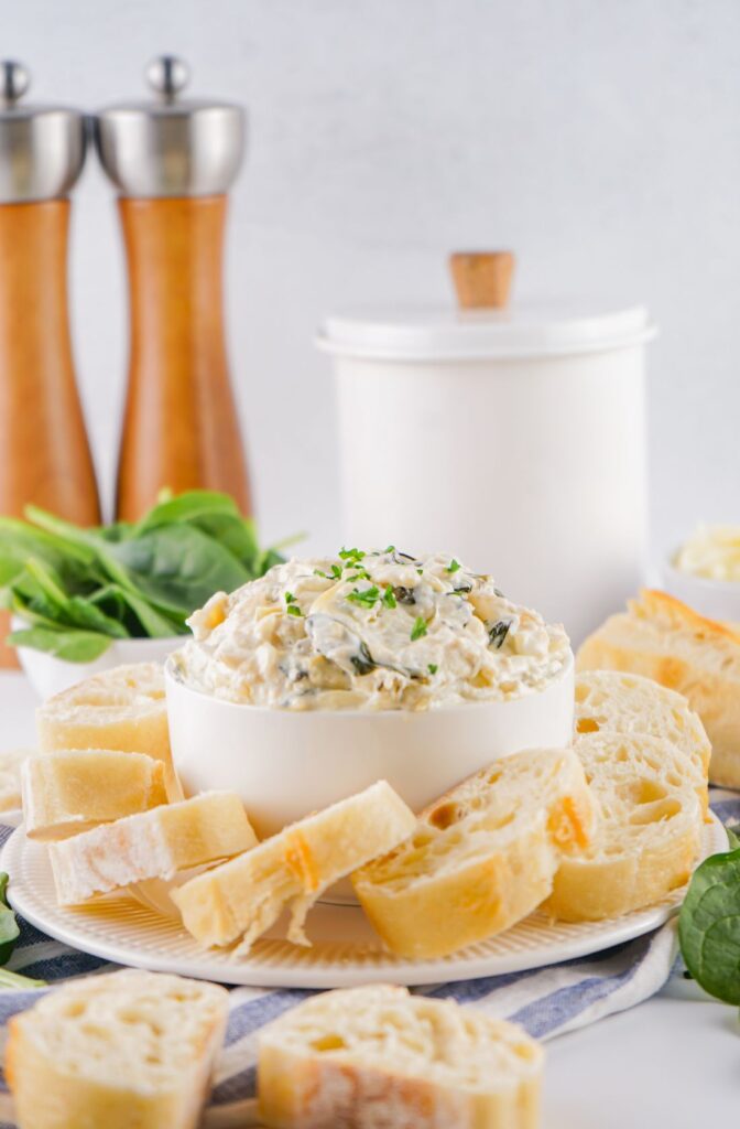 SPINACH ARTICHOKE DIP 14 Spinach Artichoke Dip