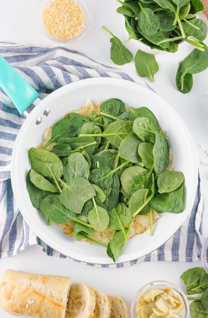 SPINACH ARTICHOKE DIP 6 Spinach Artichoke Dip