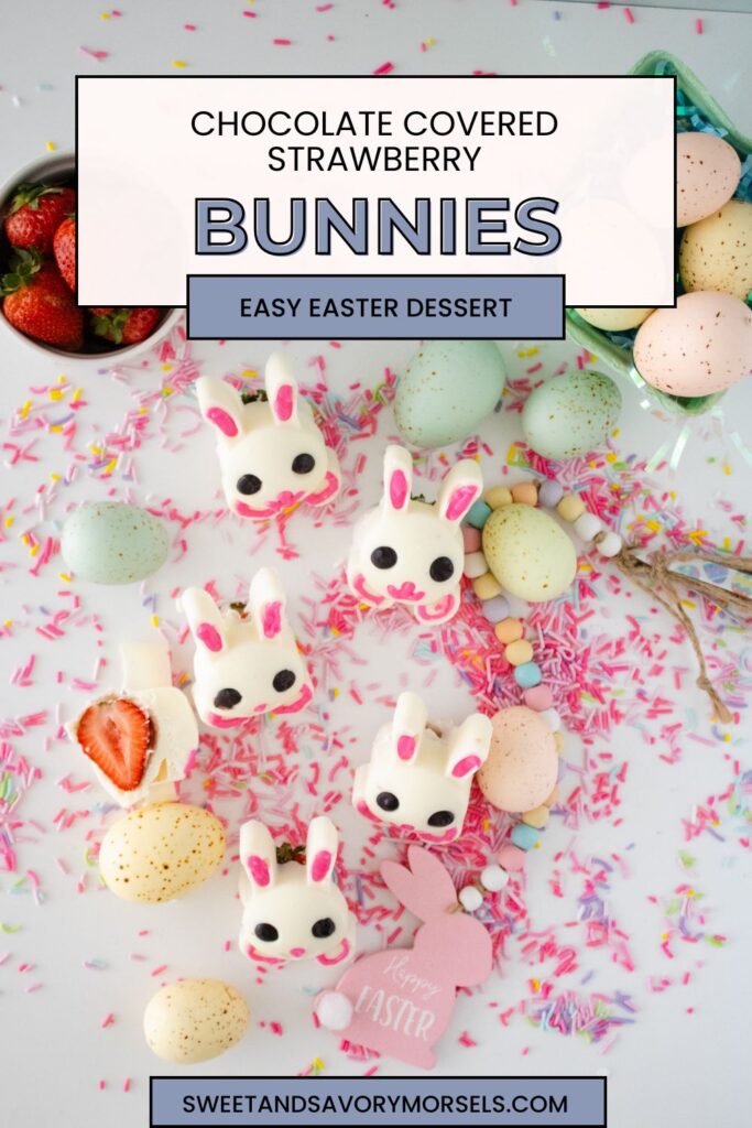 Chocolate Covered Strawberry Bunnies
