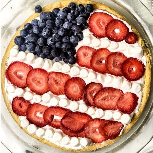 American Flag Fruit Pizza
