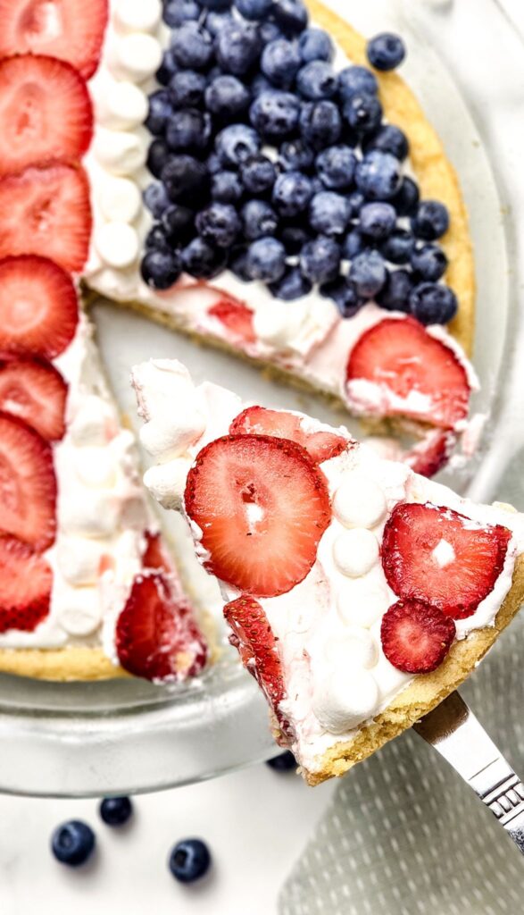 American Flag Fruit Pizza