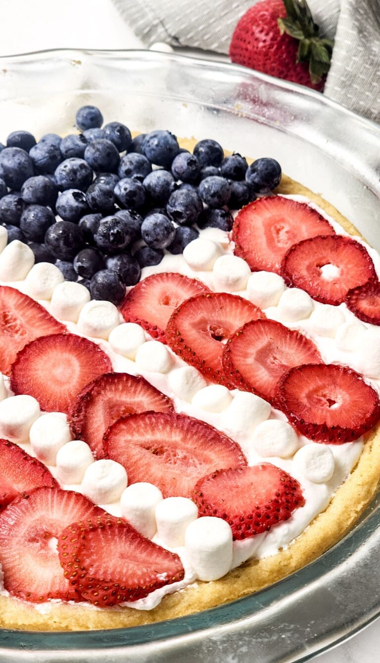 American Flag Fruit Pizza