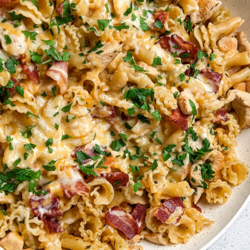 Chicken Bacon Ranch Pasta hero image