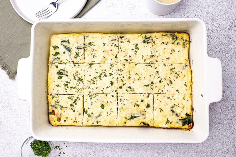 sausage egg breakfast casserole no bread in pan