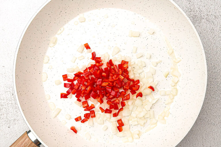 Easy Sausage and Egg Breakfast Casserole (No Bread!) 17 egg breakfast casserole step 3