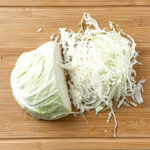 Cabbage shredded in small pieces