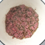 Sautéed ground beef
